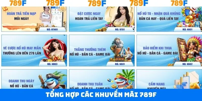Ưu đãi tạo tài khoản 789F tặng 58K