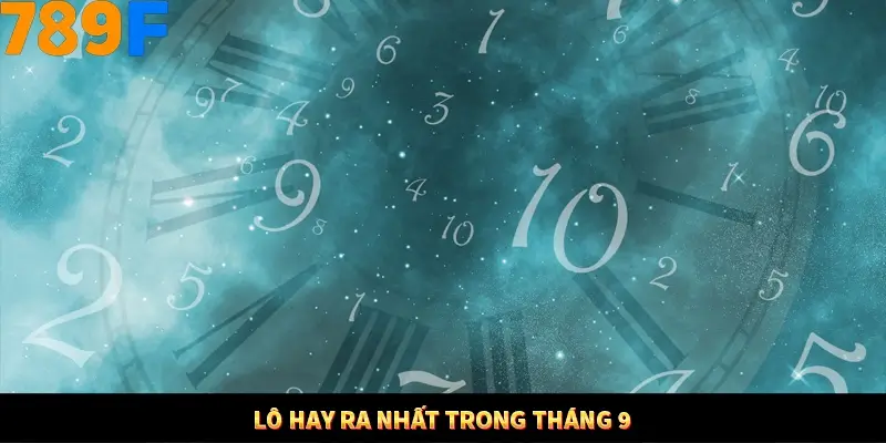 Lô hay ra nhất trong tháng 9
